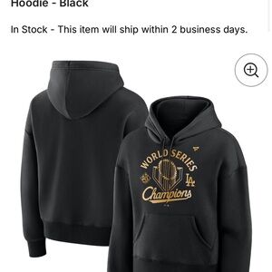 Fanatics dodgers World Series 2025 women’s sweater size small